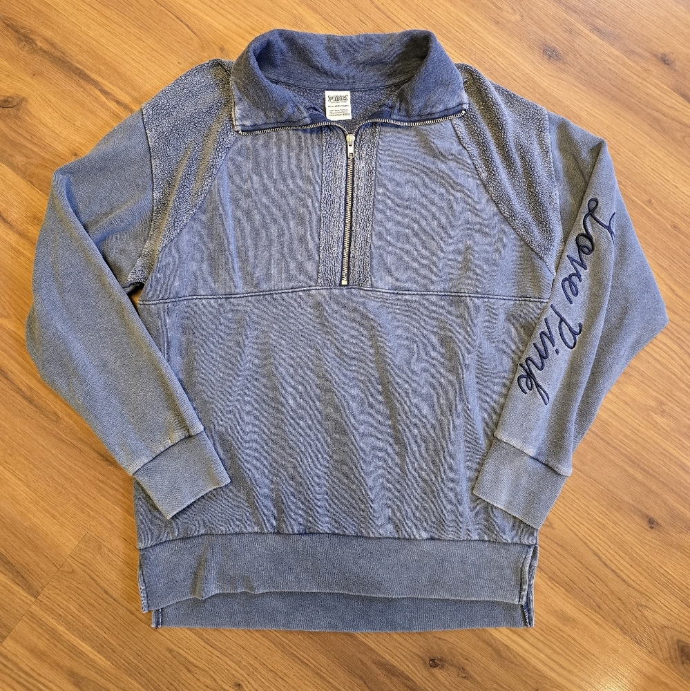 PINK Quarter Zip Sweatshirt